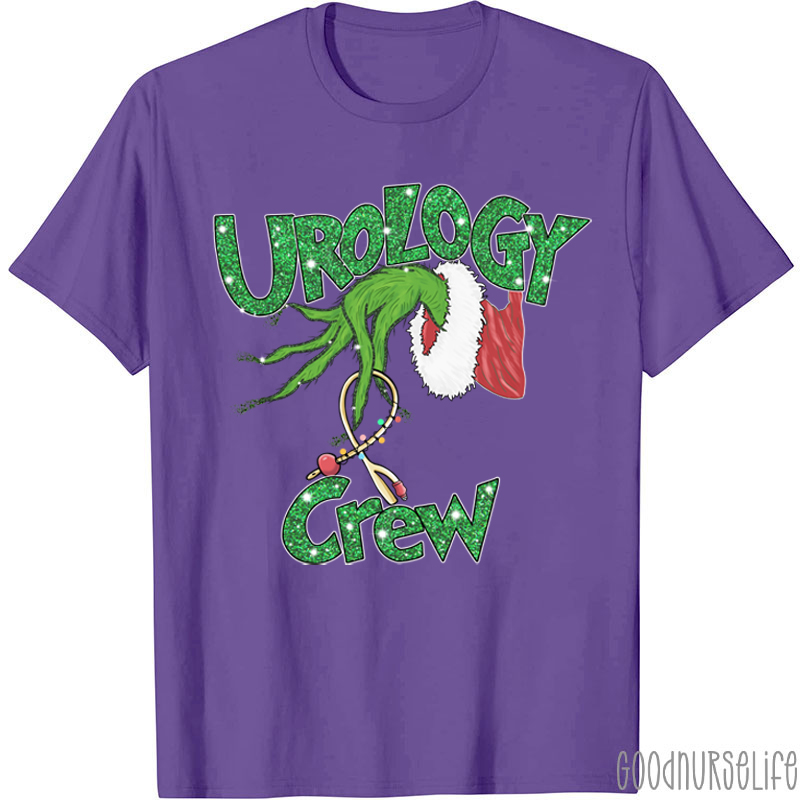 Urology Christmas Crew Nurse T-Shirt