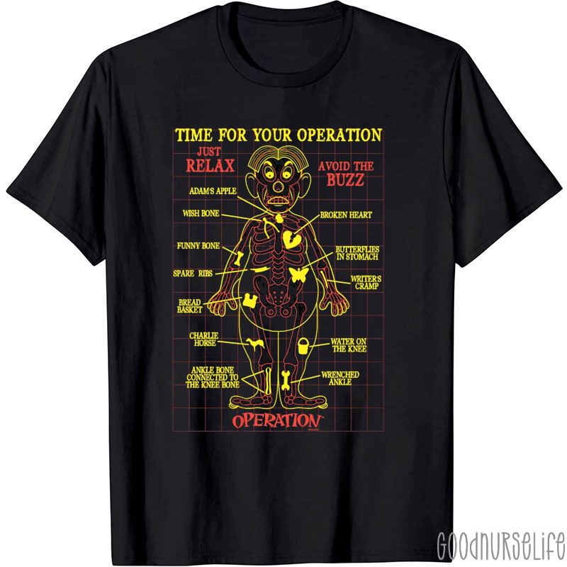 Time For Your Operation Nurse T-Shirt
