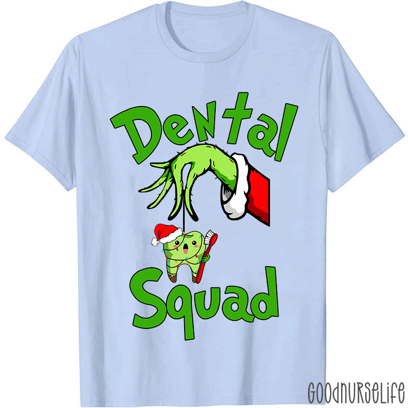 Funny Hand Dental Squad Nurse T-shirt