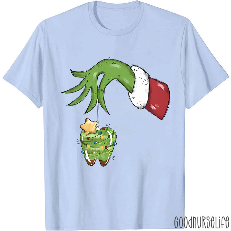 Steal Your Teeth Christmas Nurse T-shirt