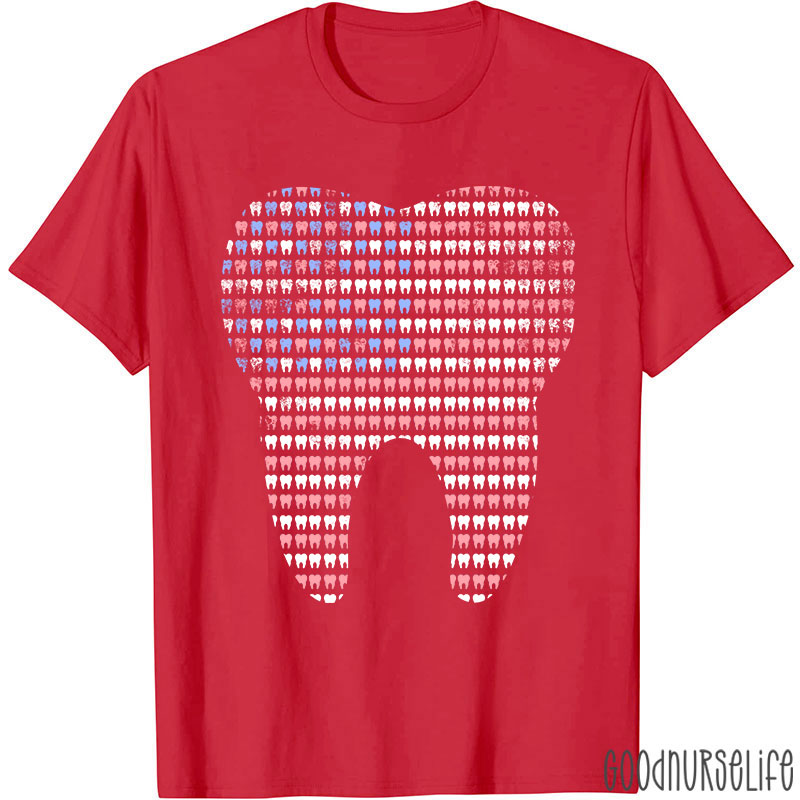 4th Of July Dental Hygienist Patriotic Nurse T-shirt