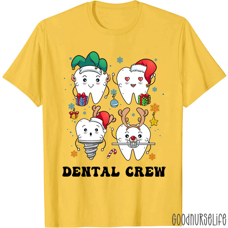 Christmas Dental Crew Nurse T-shirt