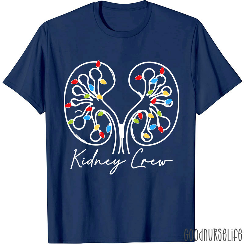 Christmas Kidney Crew Nurse T-shirt