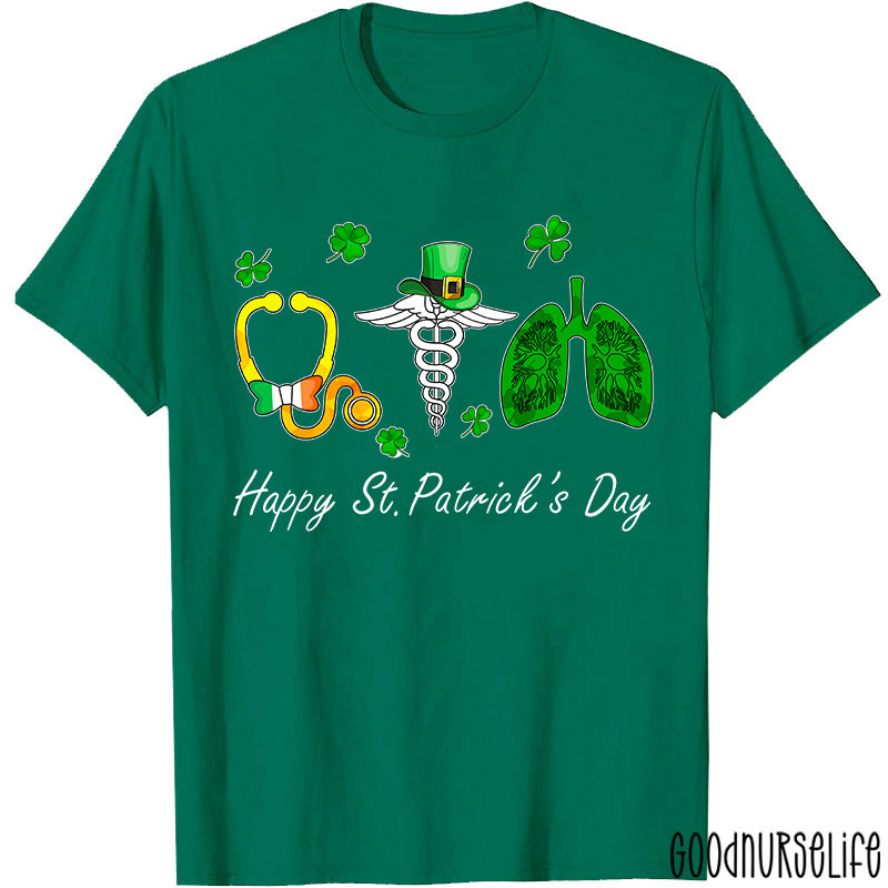 Happy St.Patrick's Day Nurse T-Shirt