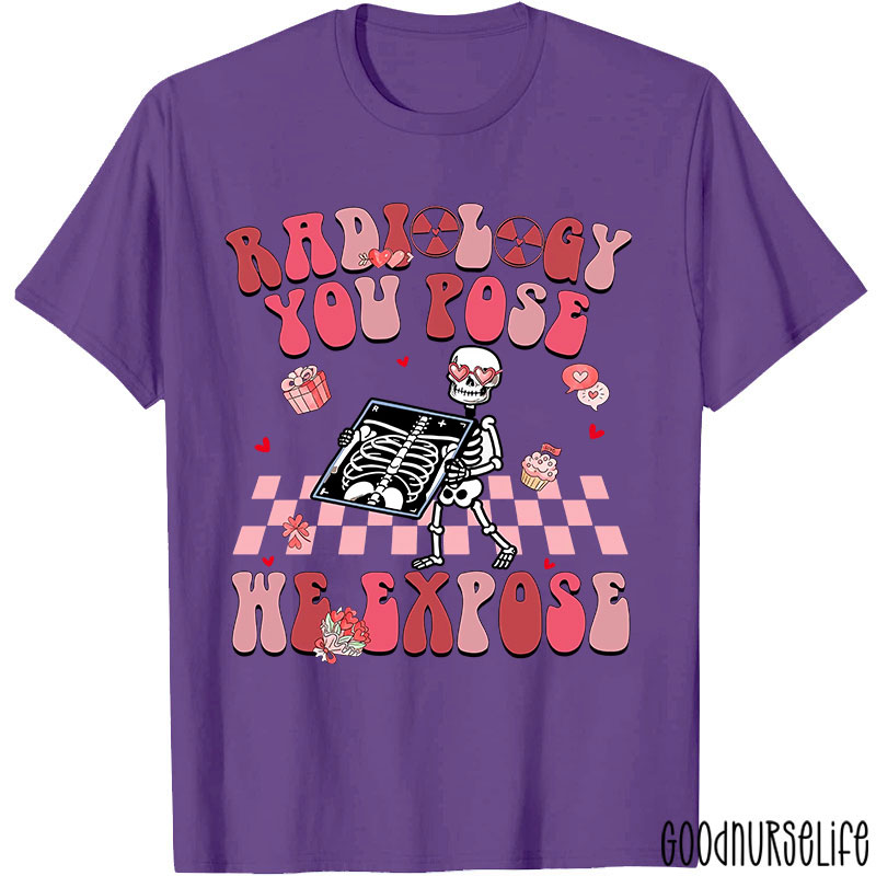 Radiology Tech Valentine Nurse T-Shirt