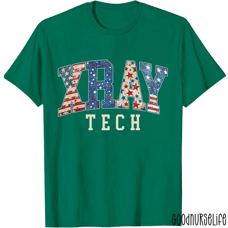 Xray Tech Radiology 4th Of July T-Shirt