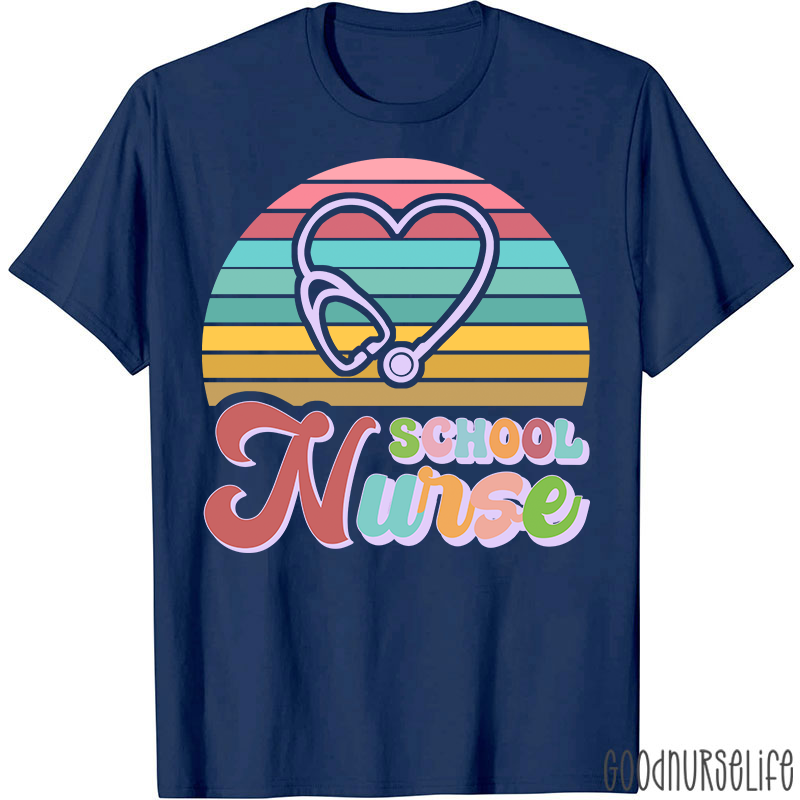 Retro School Nurse T-Shirt