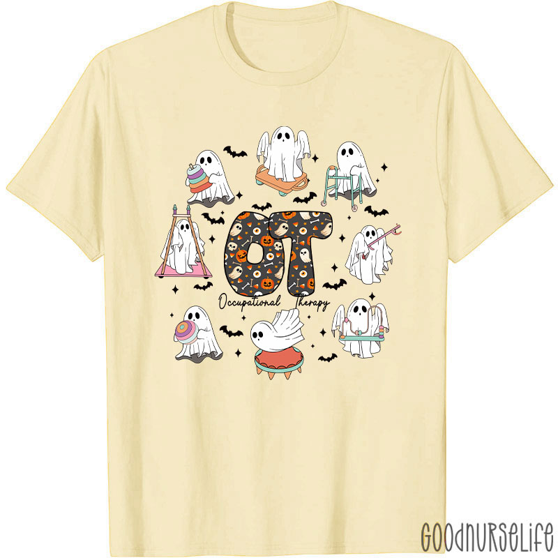 Occupational Therapy Spooky Season Halloween T-Shirt