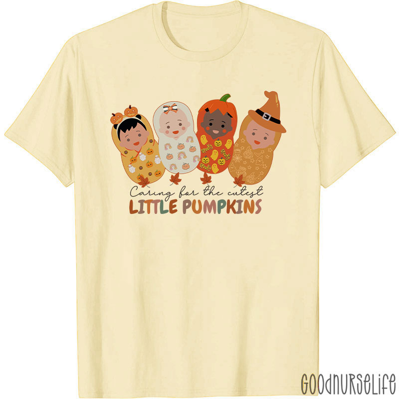 Halloween Caring For The Cutest Little Pumpkins T-Shirt