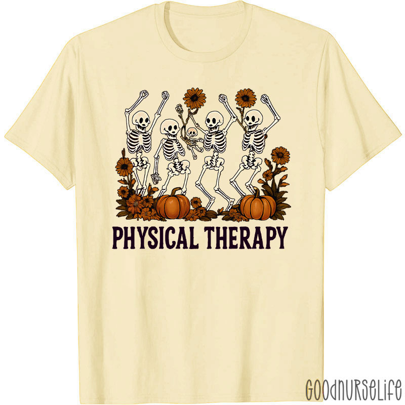 Skeleton Family Physical Therapy T-Shirt