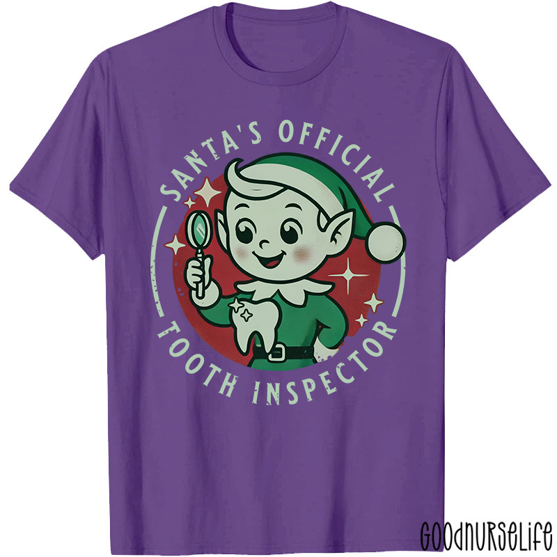 Santa's Official Tooth Inspector T-Shirt