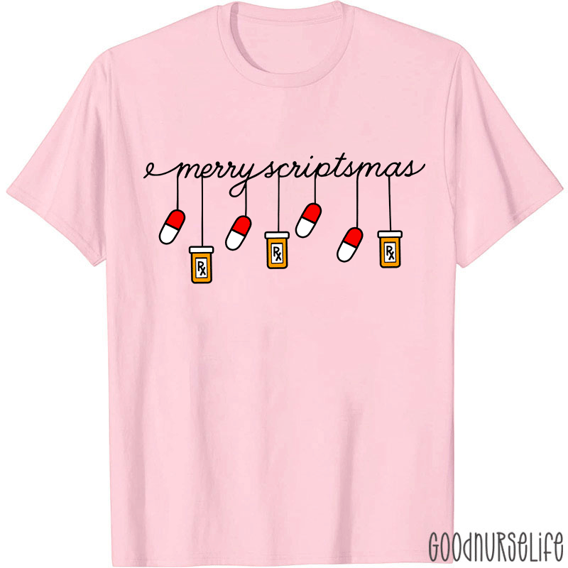 Funny Christmas Pharmacy Phrase T-Shirt