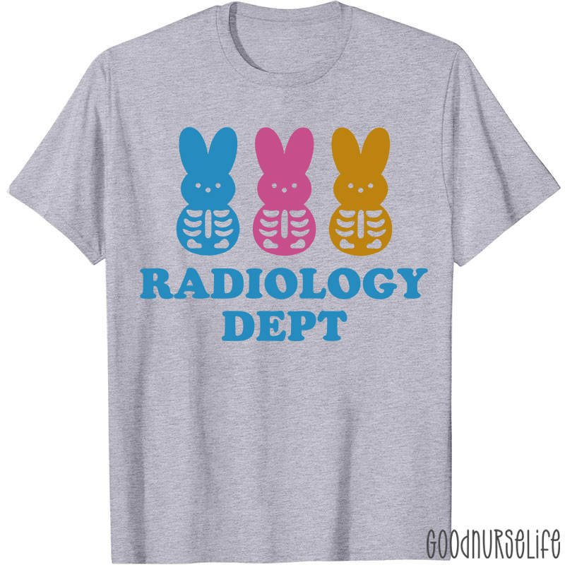 Radiology Dept Easter Bunny T-shirt