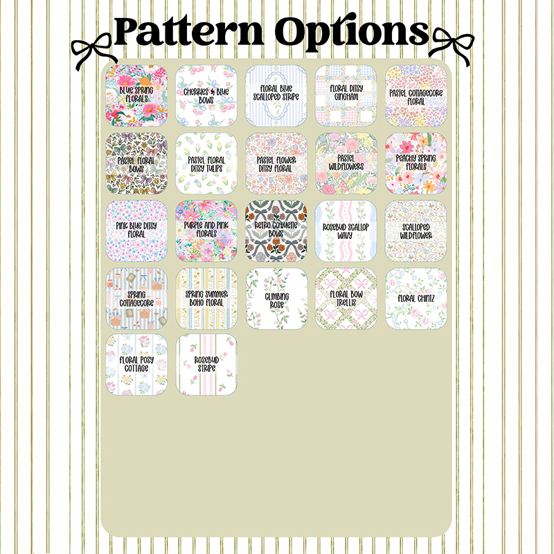 Personalized Floral Badge Buddy ID Badge Reel