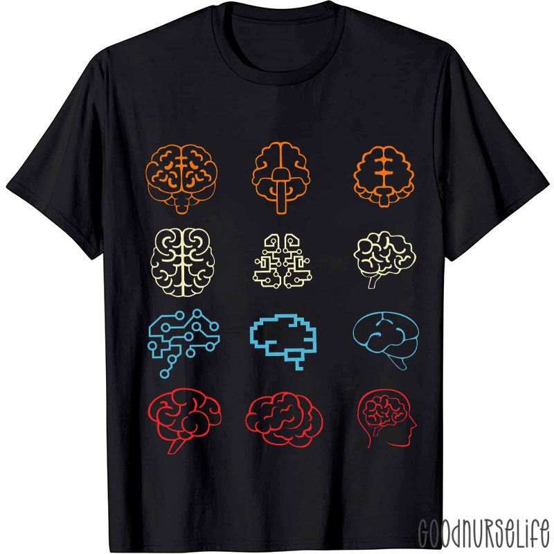 Brain Neuro Nurse T-Shirt