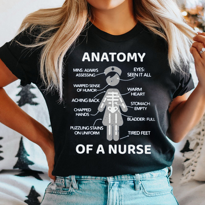 Anatomy Of A Nurse T-Shirt
