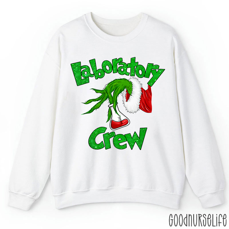 Hand Laboratory Crew Sweatshirt