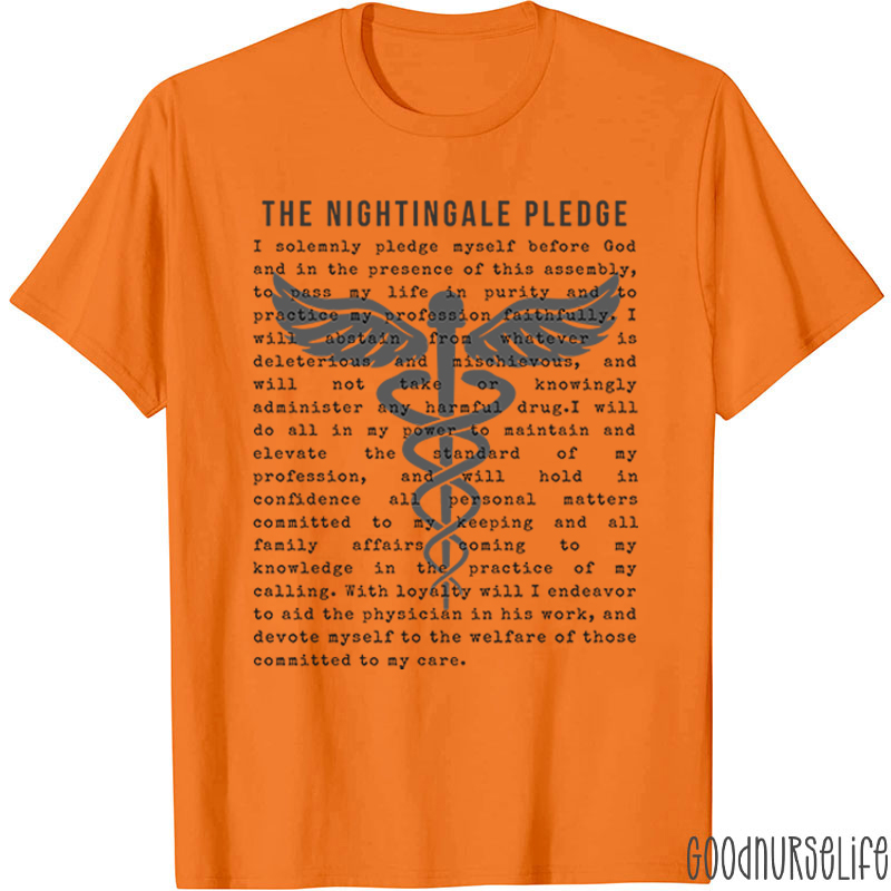The Nightingale Pledge Nurse T-Shirt