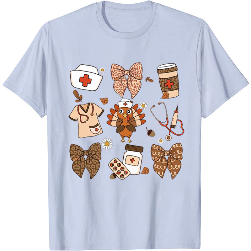 Loving Thanksgiving Nurse T-shirt