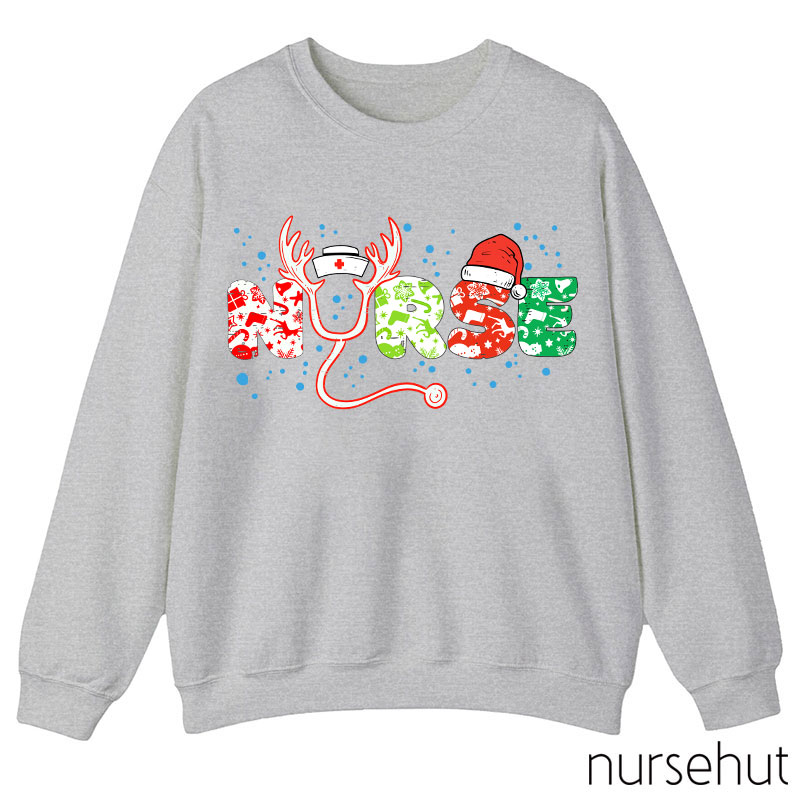 Christmas Nurse Sweatshirt