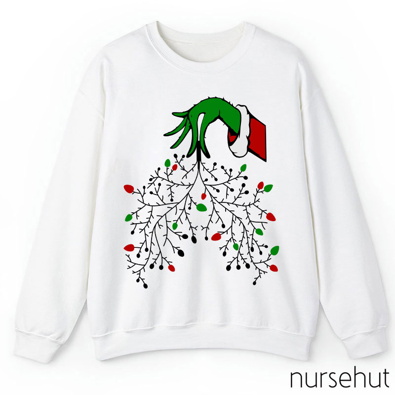 It's Time To Turn On The Christmas Lights Nurse Sweatshirt