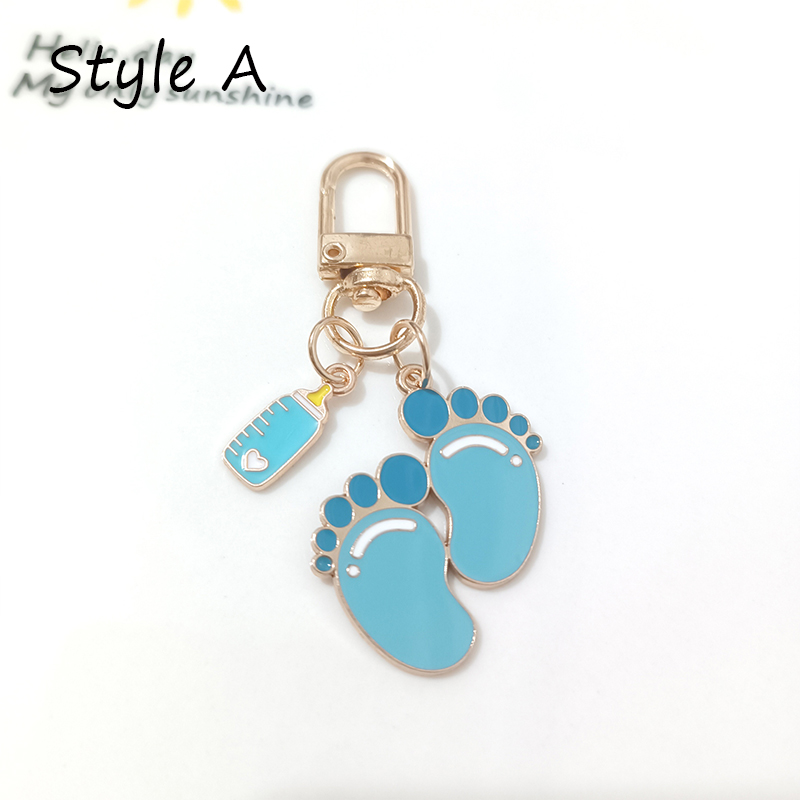 Baby Bottle Nurse Keychain