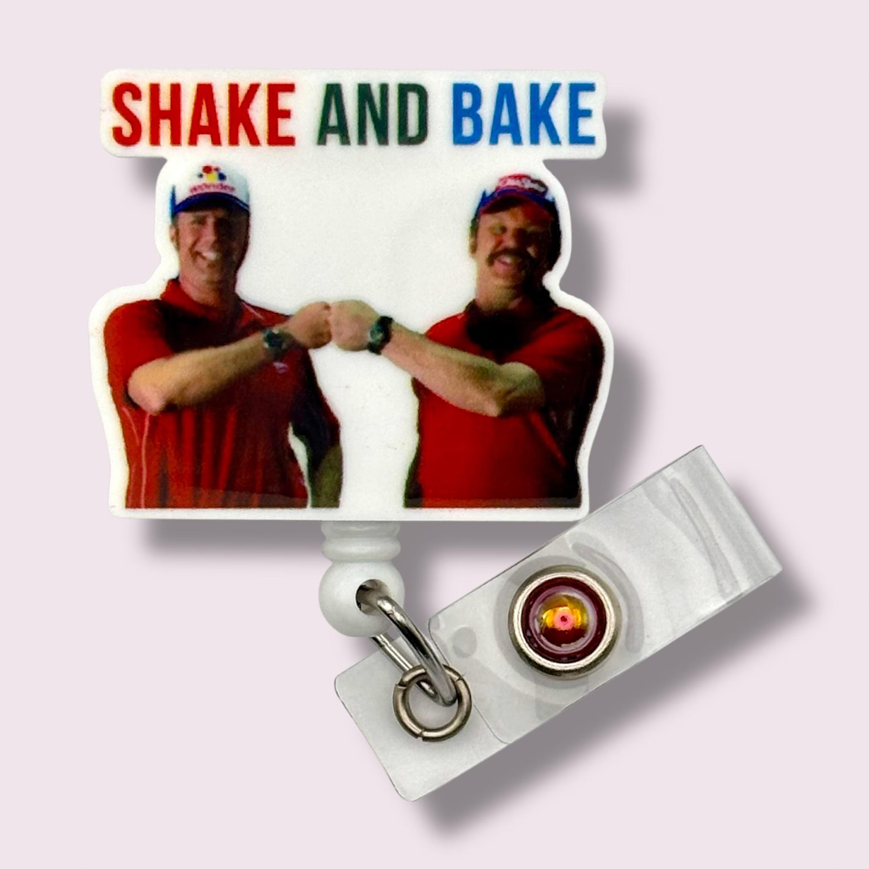 Shake And Bake Nurse Badge Reel