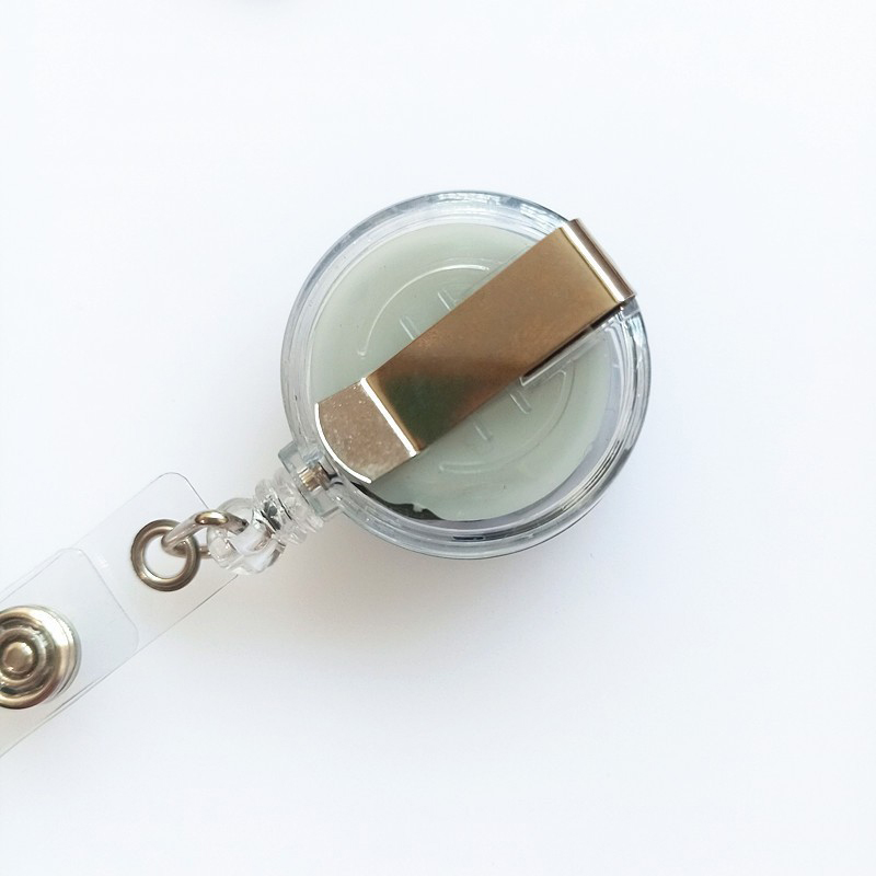 Glitter Heart Nurse Badge Reel