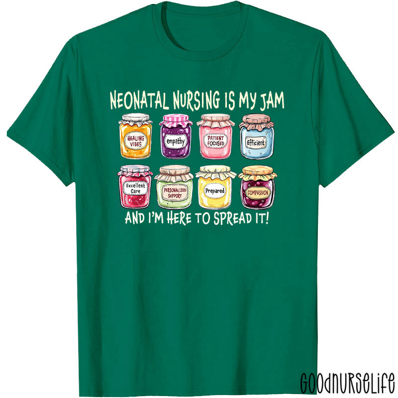 Personalized I'm Here To Spread it Nurse T-Shirt