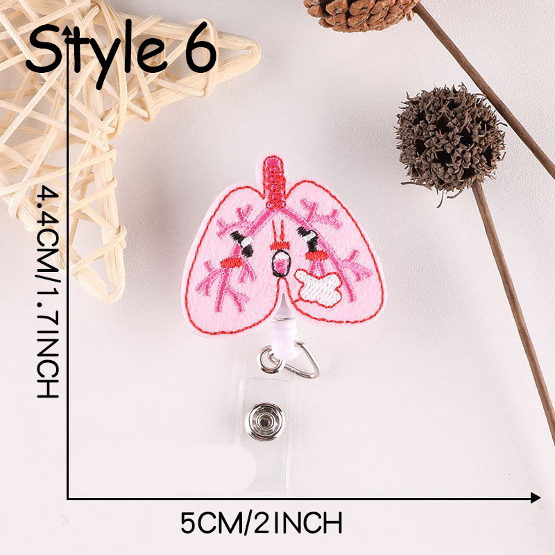 Cute Nurse Related Nurse Badge Reel