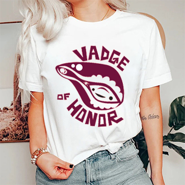 Vadge Of Honor Nurse T-Shirt