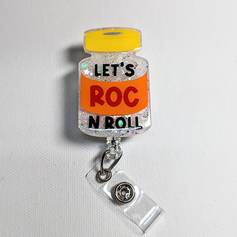Let's ROC N Roll Badge Reel