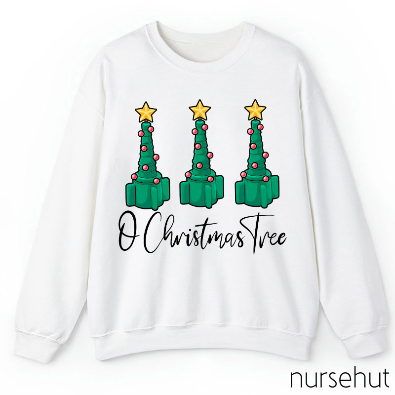 O Christmas Tree Nurse  Sweatshirt