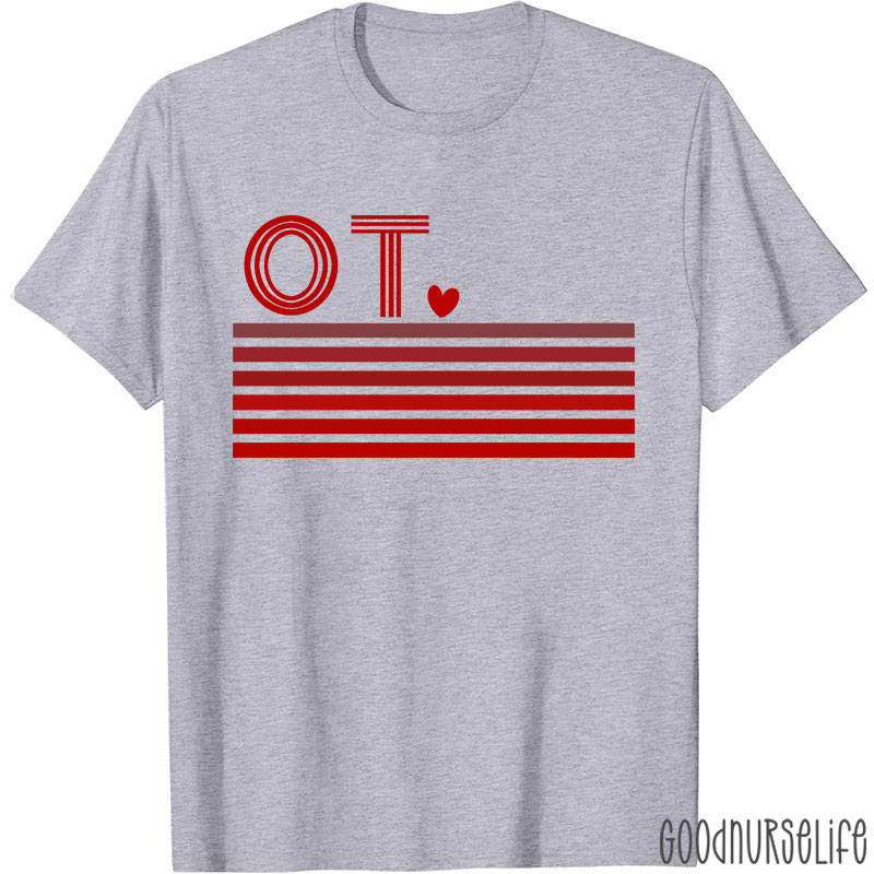 Occupational Therapy Cute Heart T-Shirt