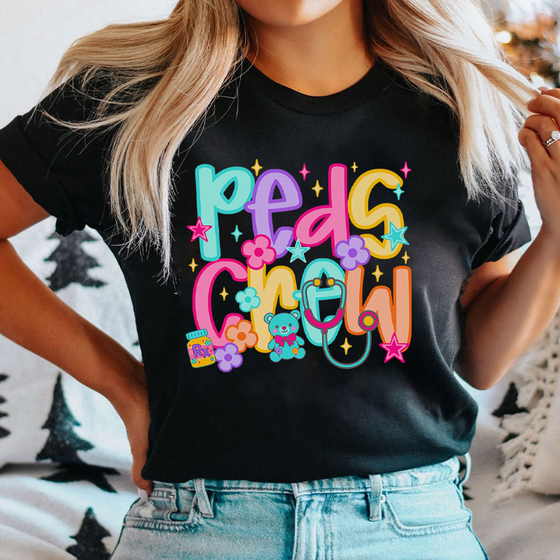 Peds Crew Nurse Pediatric Nurse T-Shirt