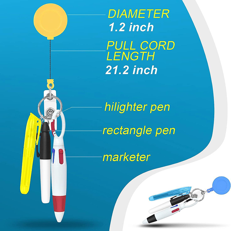 Pen Set Nurse Badge Reel