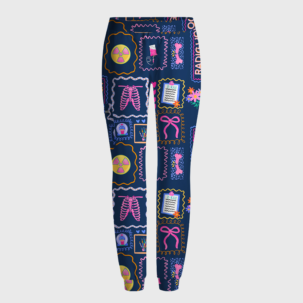 Preppy You Pose We Expose Antimicrobial Scrubs Sets