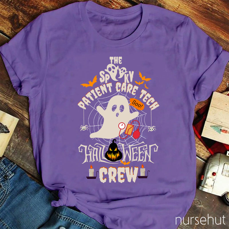 The Spooky Patient Care Teach Nurse T-Shirt