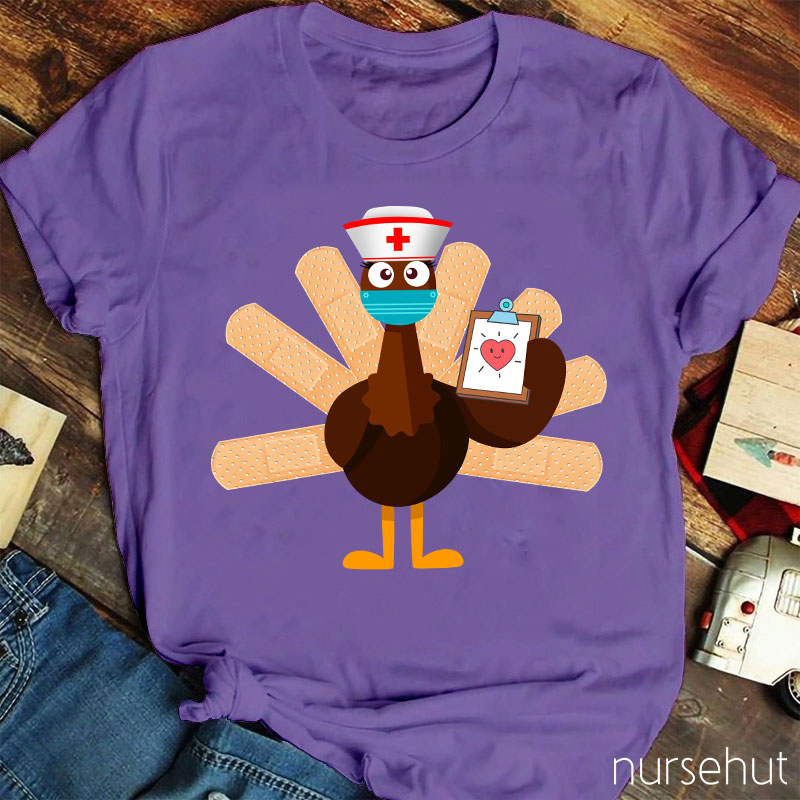 Here Are Your Medical Records  Turkey Nurse T-Shirt