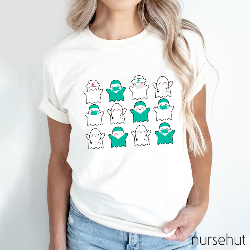 Nurse Ghosts Nurse T-Shirt