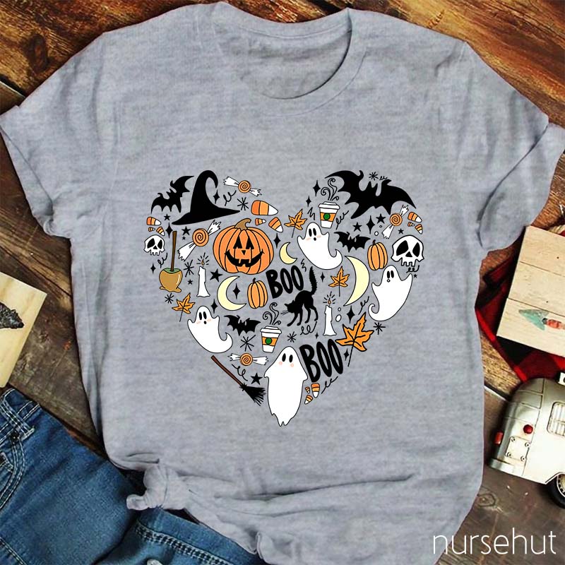 Happy Halloween Boo Boo Nurse T-Shirt