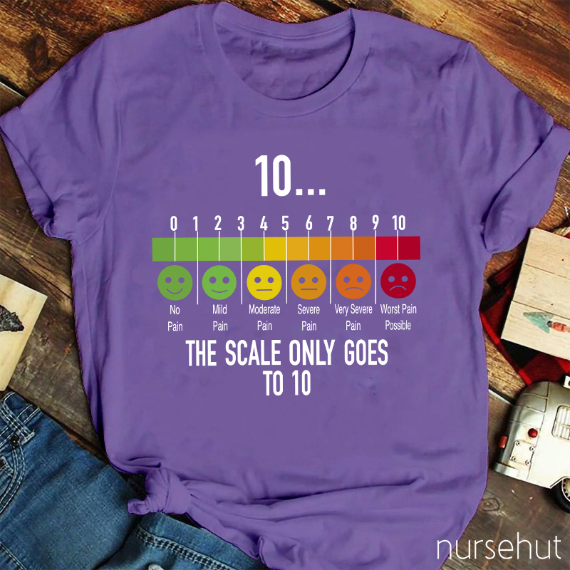 The Scale Only Goes To 10 T-Shirt
