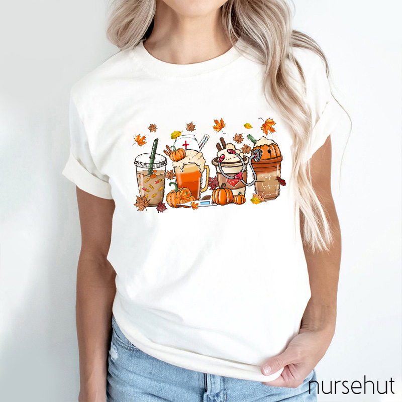 Propofol Pumpkin Spice Nurse T-Shirt