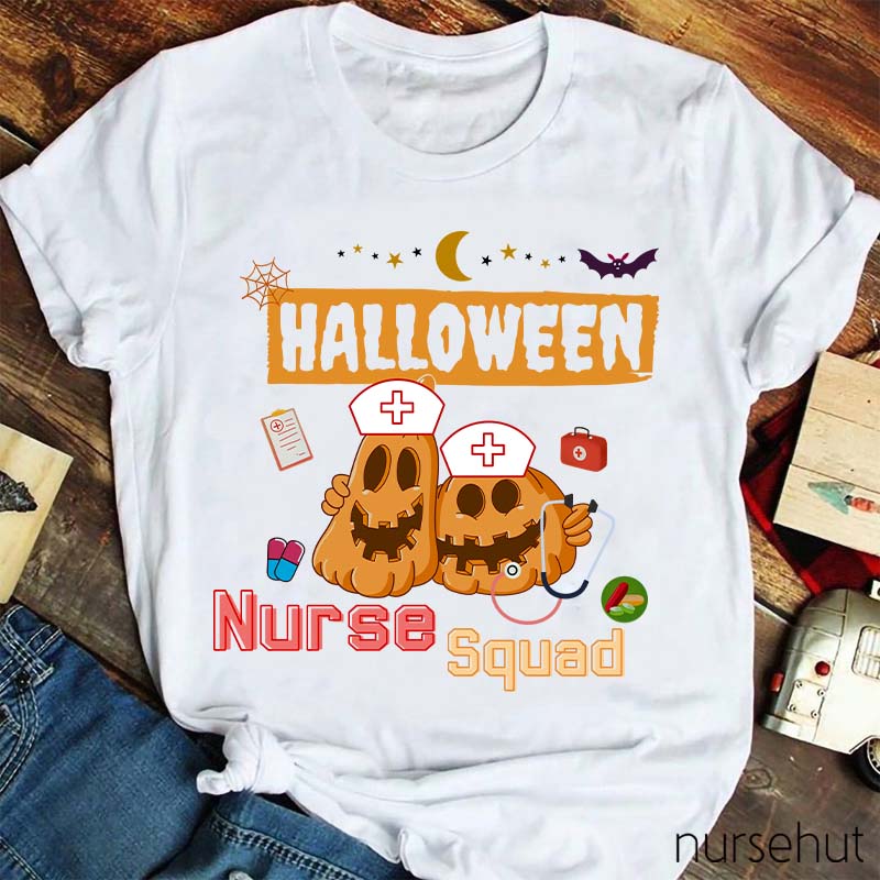 Halloween Nurse Squad T-Shirt
