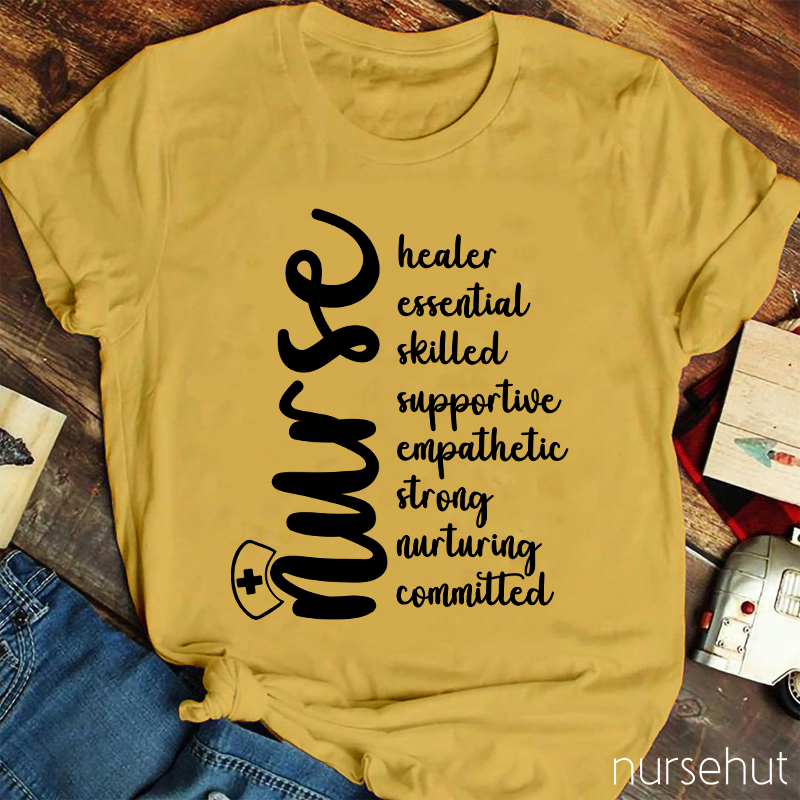 Healer Essential Skilled Nurse T-Shirt