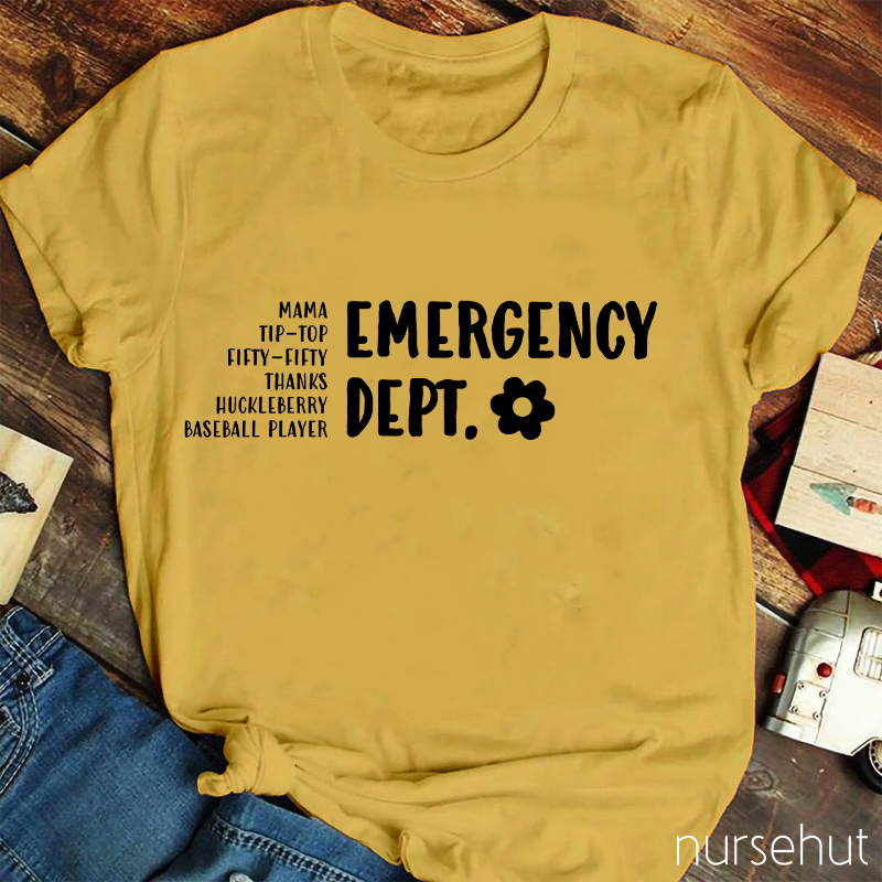 Emergency Dept Nurse T-Shirt
