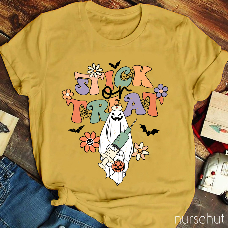Trick Or Treat Nurse T-Shirt