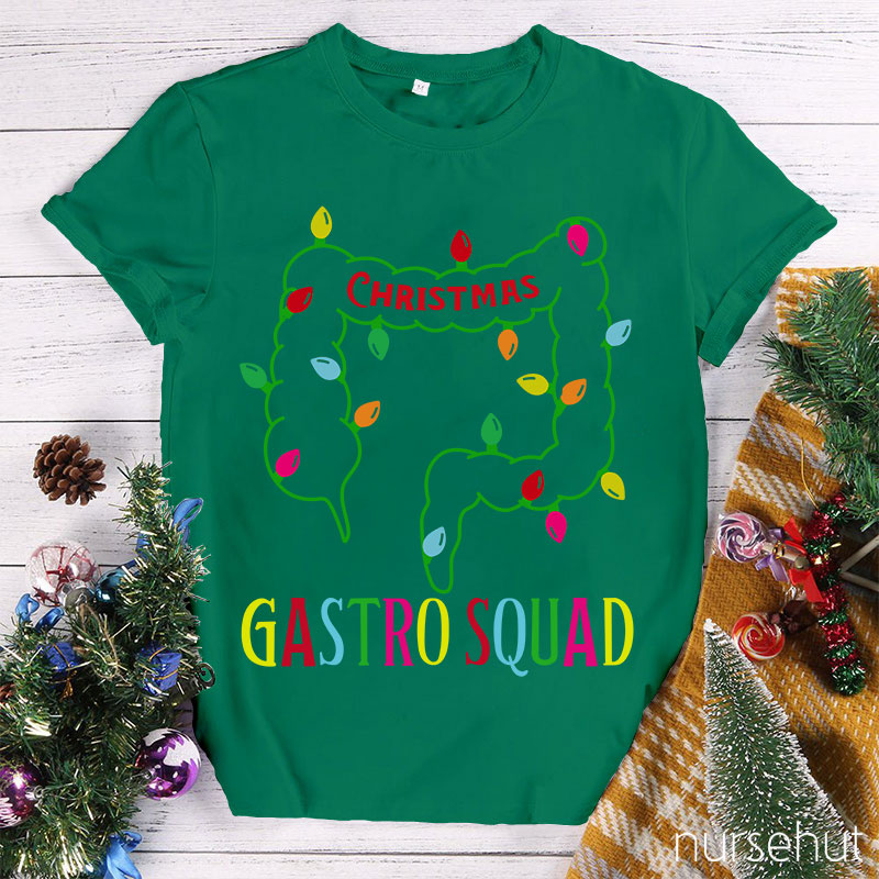 Christmas Gastro Squad Nurse T-Shirt
