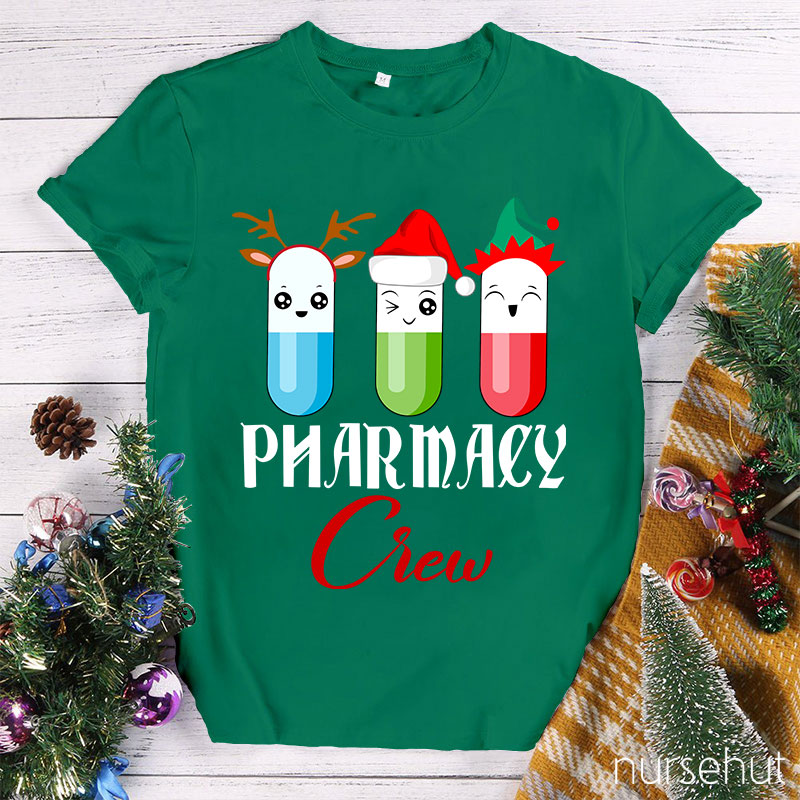 Santa Pharmacy Crew Nurse T-Shirt
