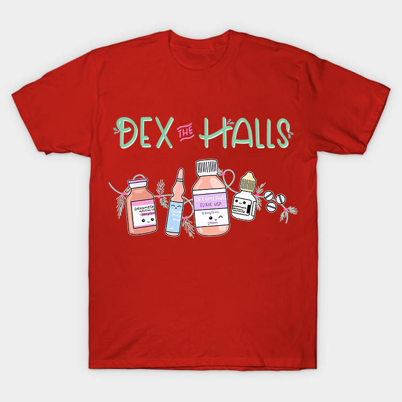 Dex The Halls Nurse T-Shirt